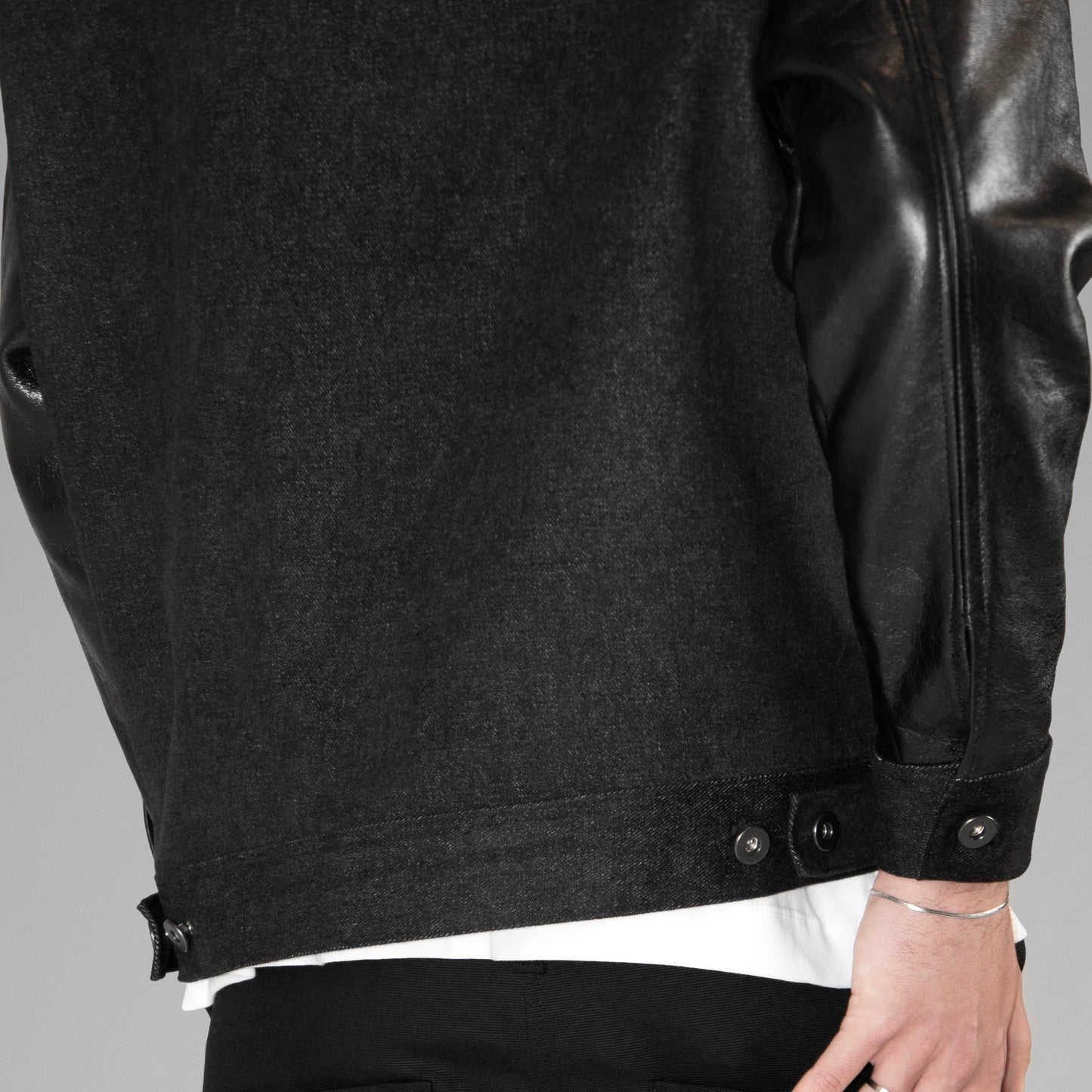 HYBRIT LEATHER JACKET