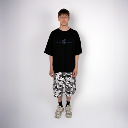 BLACK CAMO SHORTS